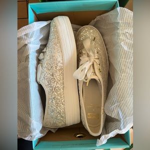 Platform White Kate Spade x Keds Sneaker